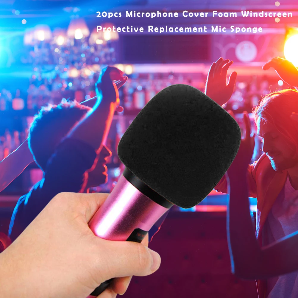 

9pcs/set Microphone Cover Replacement Foam Windscreen Windshield Mic Cover