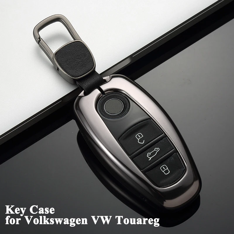 1 шт. Стильный чехол для автомобильного ключа с защитной цепочкой украшение