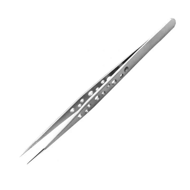 

M4YC 9 Holes Professional Precision Tweezers for Electronics Maintenace Jewelry