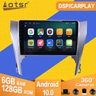 6 + 128 ГБ для Toyota Camry 2012 2013 2014 2015 Android Автомобильная магнитола видеопроигрыватель Navi GPS Carplay мультимедийный Головной блок