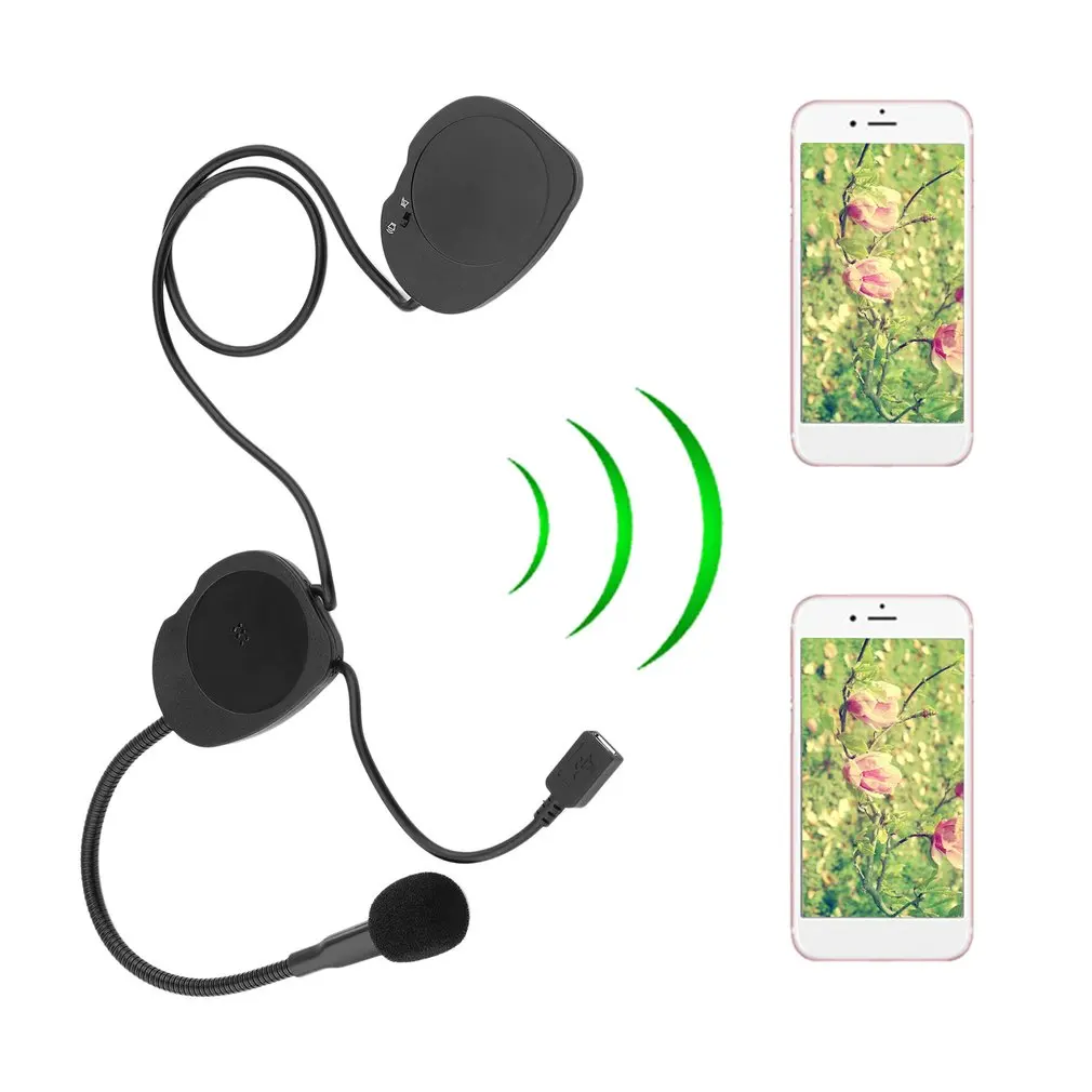 

Universal Motorcycle Intercom Audio Music Helmet Headset Call Versatile Hot Sale