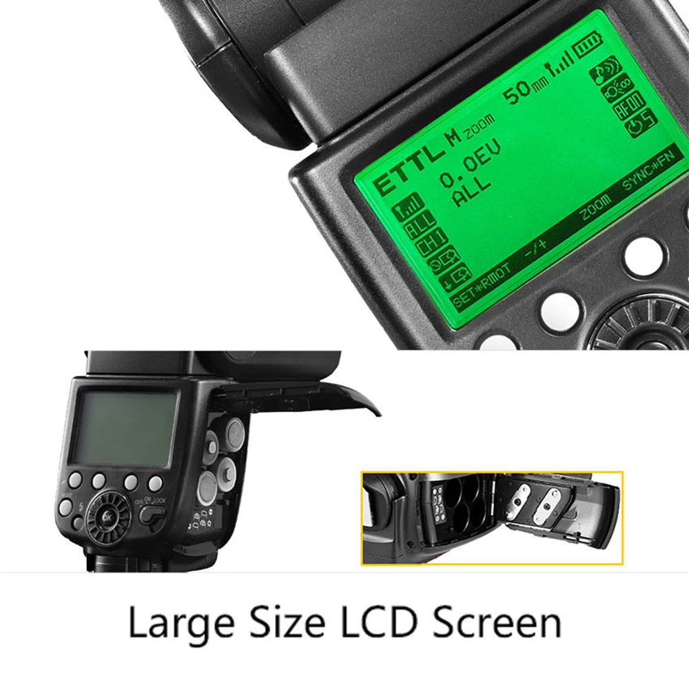 Pixel X800C PRO Speedlite E-TTL FSK 2 4 GHz Беспроводная HSS Высокоскоростная синхронизация вспышка
