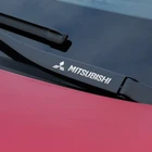 Металлическая Эмблема, Наклейки для декора автомобиля, наклейки на стеклоочиститель для Mitsubishi ASX LANCER OUTLANDER PAJERO Ralliart, автомобильные аксессуары