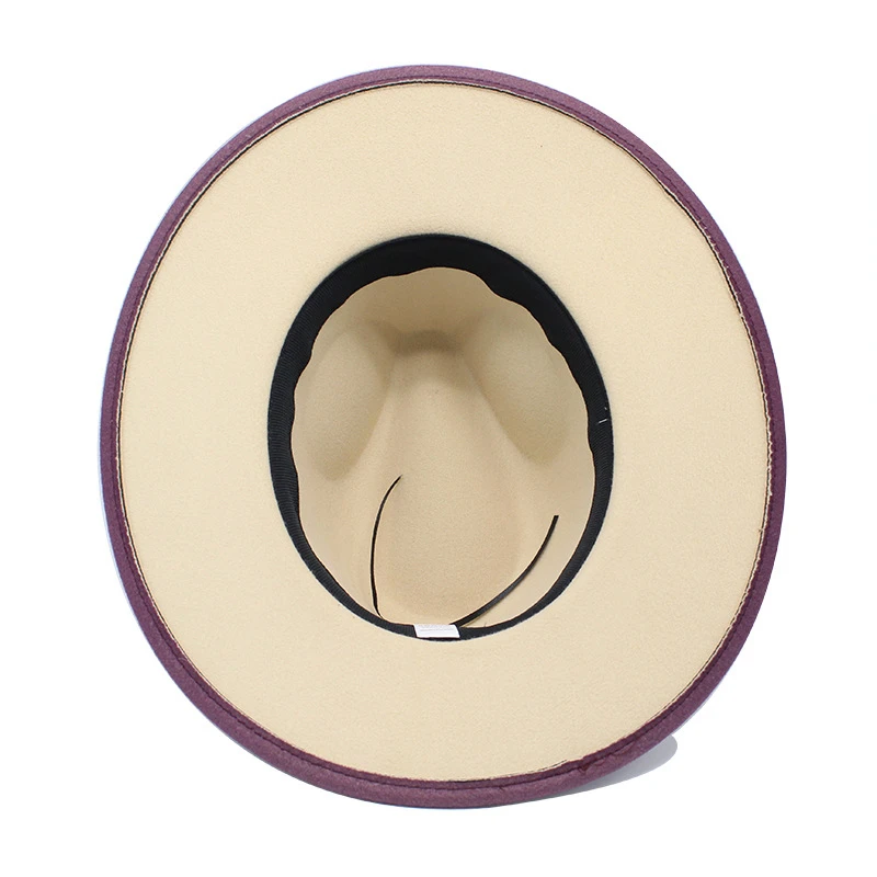 

2021 Winter Autumn Imitation Woolen Women Men Ladies Fedoras Top Hat Jazz Caps European American Round Caps Bowler Hats