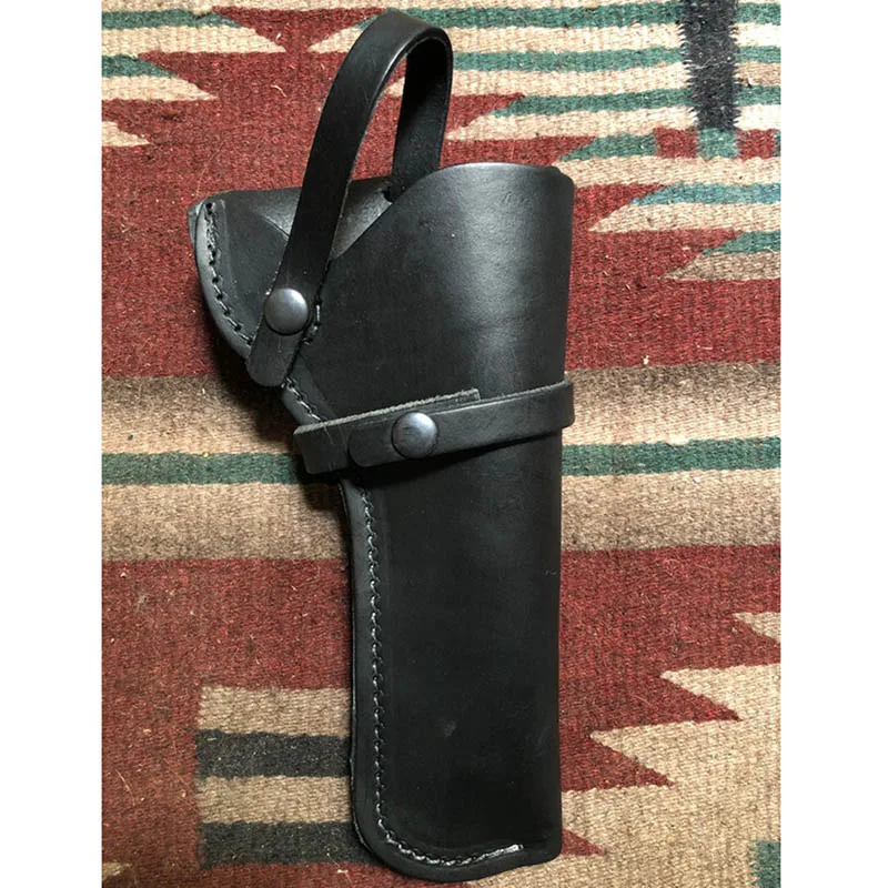 Кожаная кобура револьвера в средневековом стимпанк стиле дикий запад аксессуар