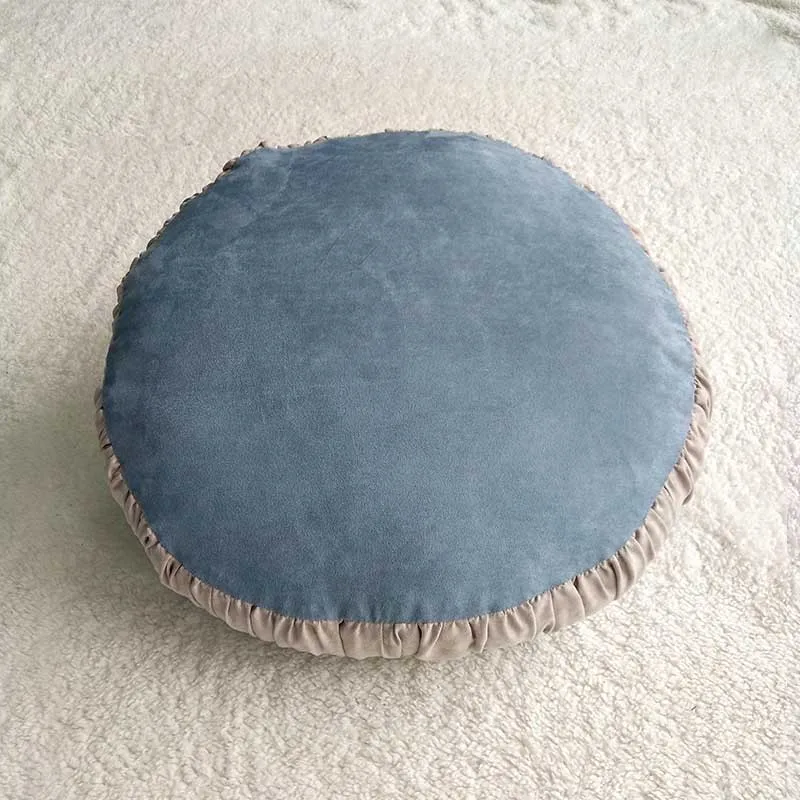Замшевая круглая подушка с татами для пола сиденья японских Подушка стула