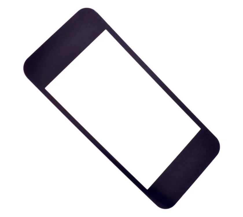 

Upper Top Lens LCD Front Screen Lens for Nintendo New 2DS XL LL Console Protector Cover Black