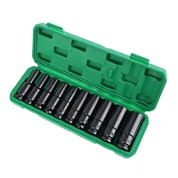 8 24mm wrench socket set electric impact wrench hex socket head kit metal material high hardness and durability for makita