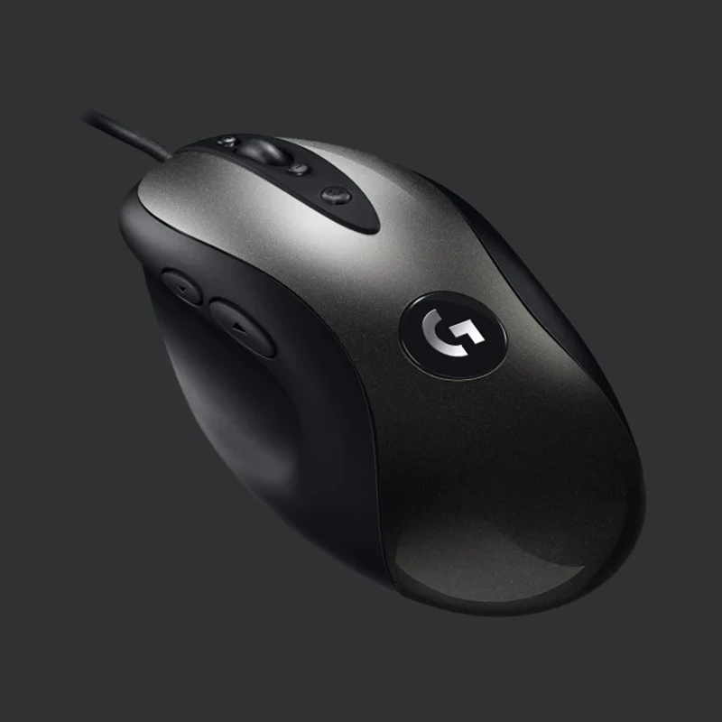 Мышь Logitech MX518 легендарная игровая мышь с сенсором HERO 16000DPI память на борту 5