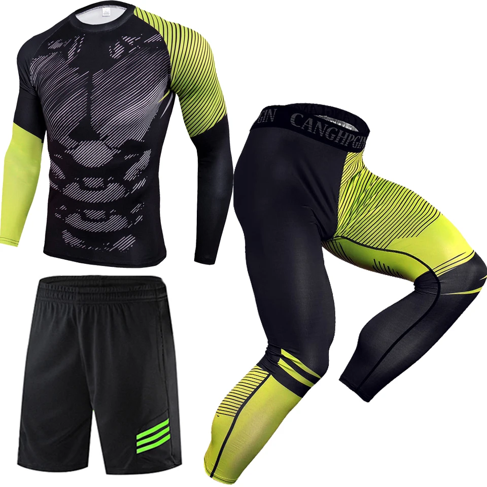 Футболка Rushguard для мужчин одежда ММА Мужская джиу джитсу шорты кикбоксинга бега