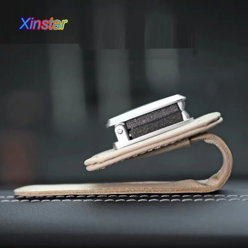 

Car Sunshade Car Glass Clip Card Holder Sticker For Alfa Romeo Giulia Giulietta 159 156 MITO Stelvio 147 GT