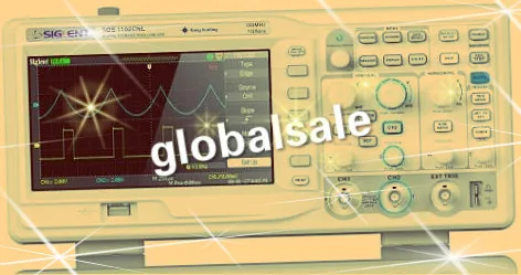 Siglent цифровой осциллограф SDS1102CNL 100 МГц 2Ch 1GS/s USB 110-240 в 7 &quotTFT LCD бесплатная доставка |
