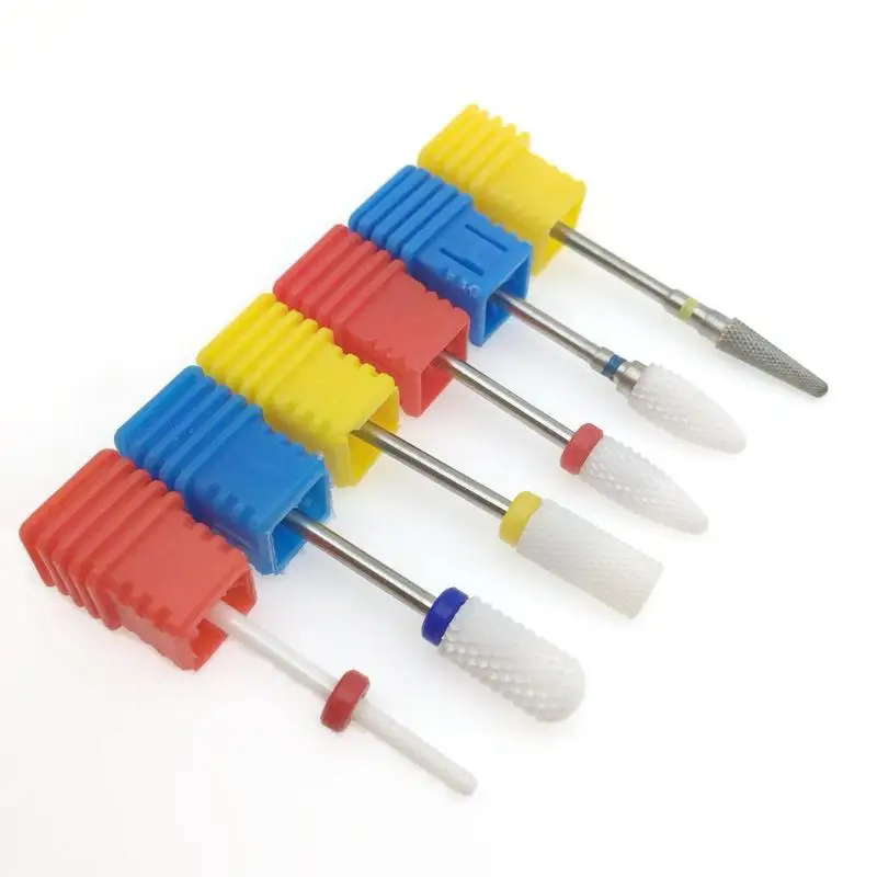 Керамический сверло для ногтей педикюрный аппарат Удаляет мозоли инструменты