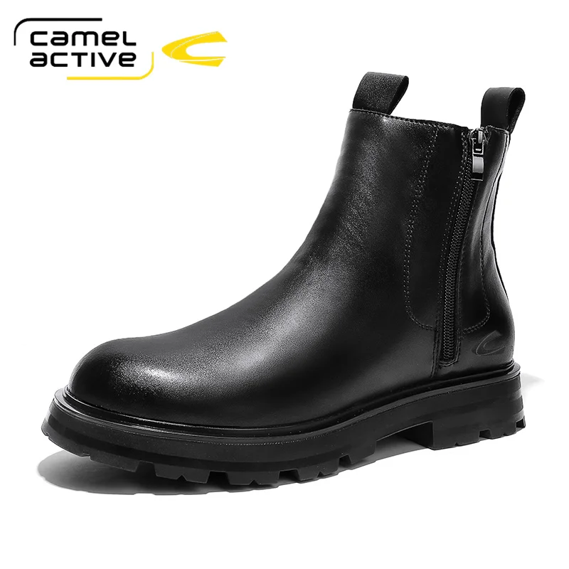 

Мужские зимние ботинки Camel Active, модные дизайнерские классические мужские ботинки в стиле ретро, новая брендовая удобная мужская обувь ручно...