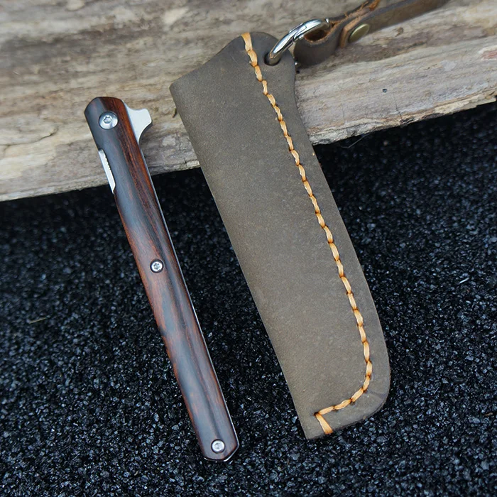Outdoor survival folding knife ball bearing M390 steel desert iron wood camping hunting pocket knife EDC tool car multi-tool