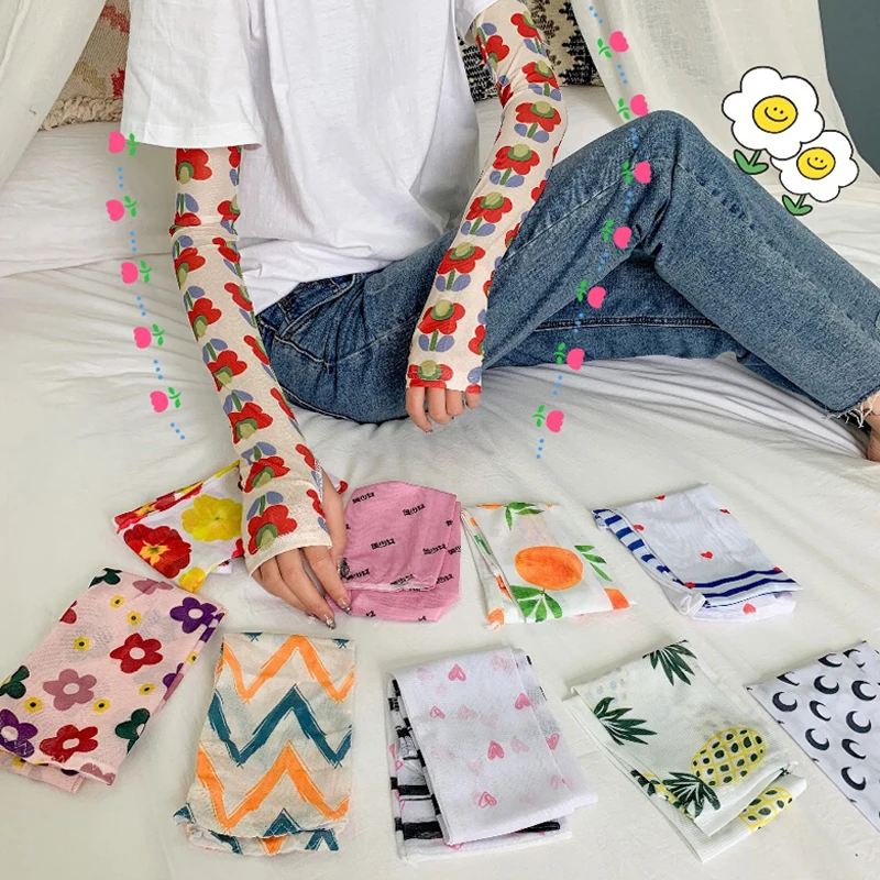 Корейские летние солнцезащитные перчатки Harajuku ulzzang bf уличная одежда новые
