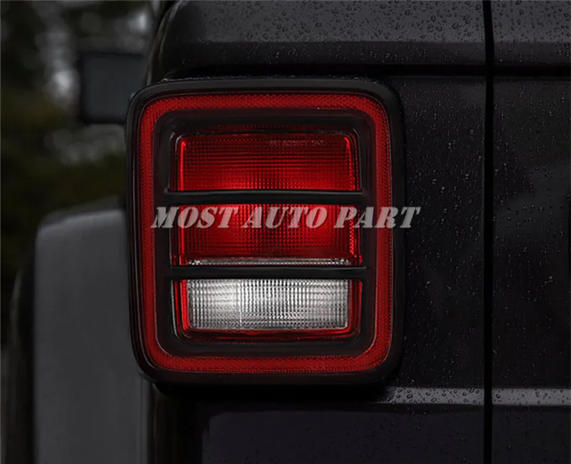Металлический задний светильник лампа защитная накладка для Jeep Wrangler JL 2018-2021