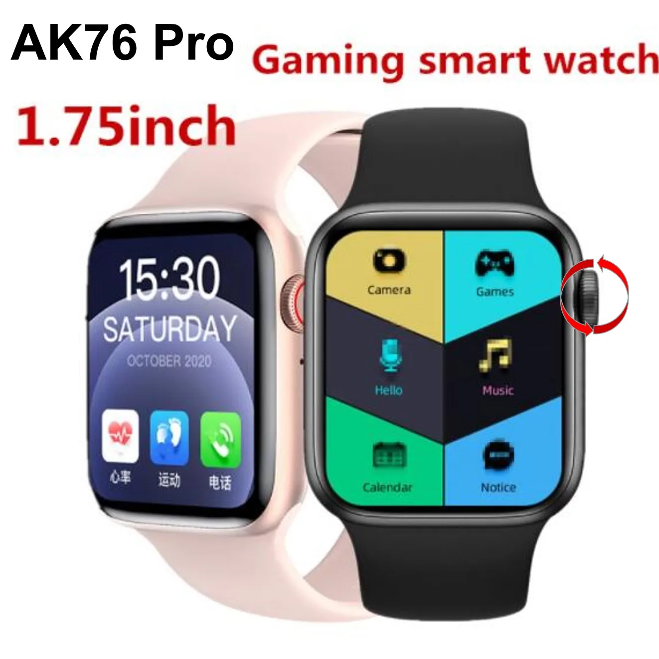 Новинка смарт-часы IWO 13 AK76 Pro для мужчин и женщин часы подарок Bluetooth Вызов
