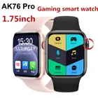 Новинка смарт-часы IWO 13 AK76 Pro для мужчин и женщин часы подарок Bluetooth Вызов Смарт-часы пользовательские часы 1,75 дюймов для телефона Android IOS