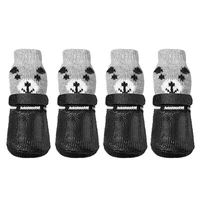 dog boots shoes socks waterproof dog shoes rain snow dog booties anti slip dog sock shoes indoor dog shoes with adjustable draws
