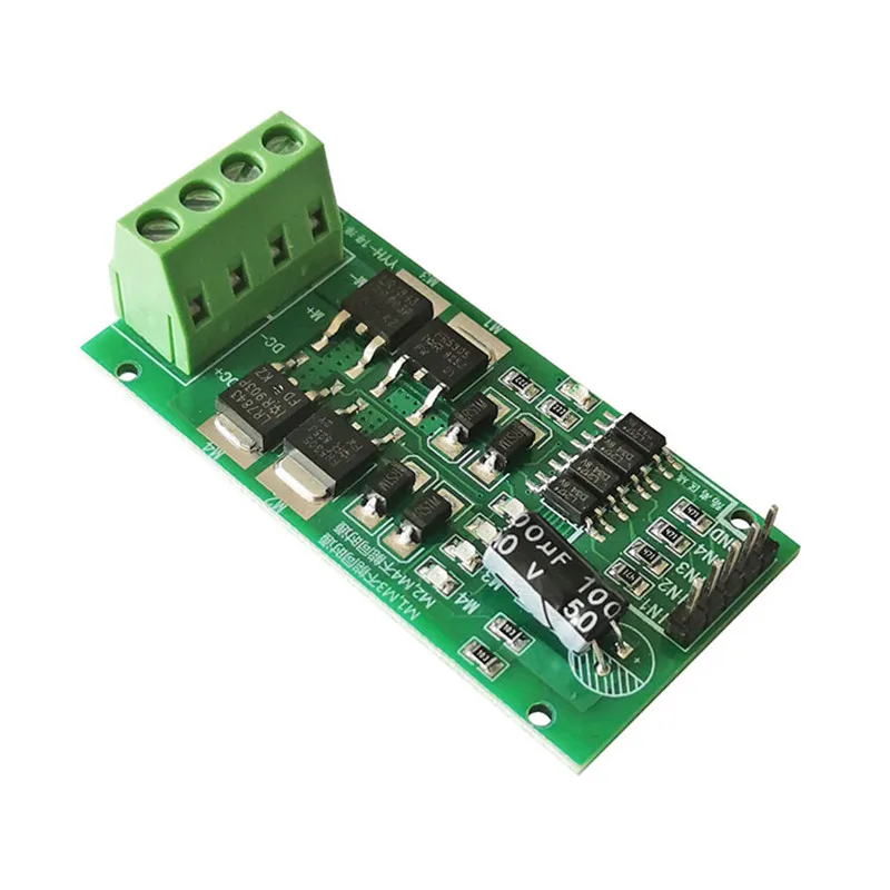 Модуль привода двигателя постоянного тока H-образный мост высокомощный тормоз с