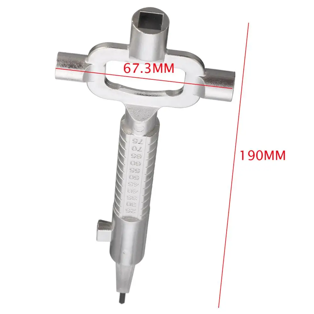 

On salling! 7.5inch Sliver Locksmith Tool Multi Purpose Cylinder Gauge Cam Turner Spindle Turner Wholesale Quick Delivery CSV