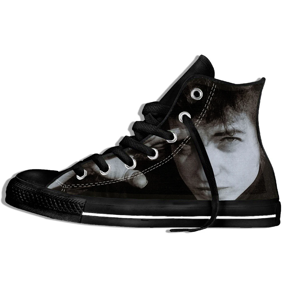 Кроссовки мужские с принтом логотипа на заказ Боб Дилан пенимсоллы холщовые