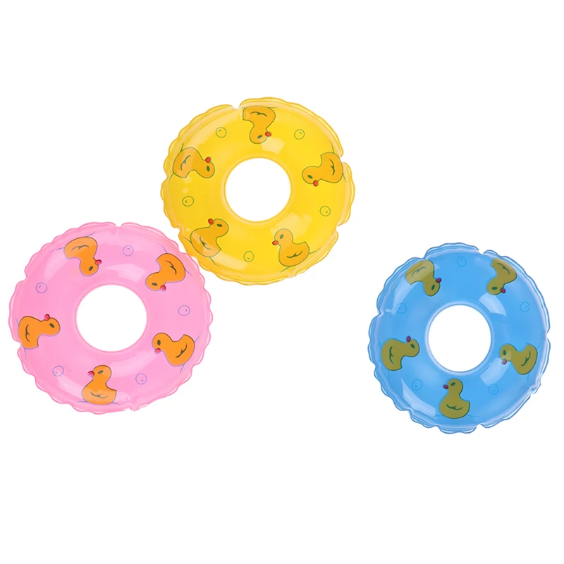 1 шт. кукольный плавательный летний пляжный купальник спасательное кольцо для