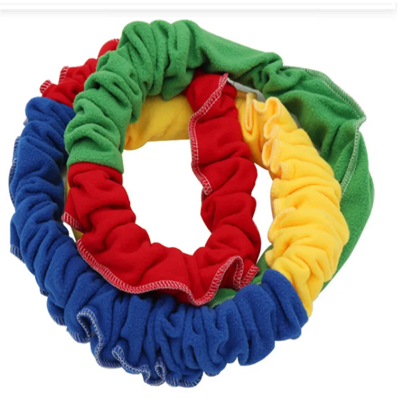 

Cooperative Stretchy Band Elastic Pull Rope Children Outdoor Games Rainbow Color Movement Prop for Group Activities