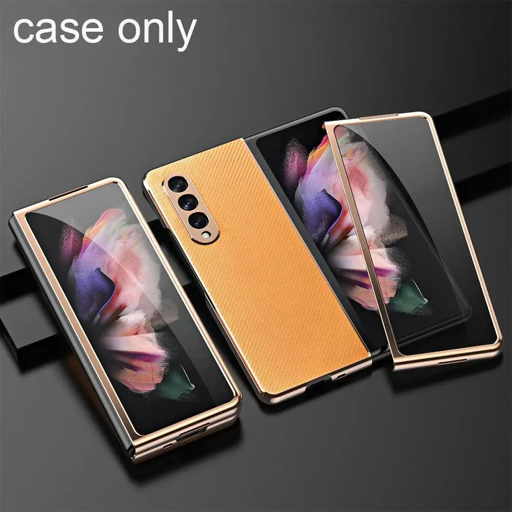 Чехлы 2 в 1 с полной защитой кронштейна для Samsung Galaxy Z Fold 3 5G чехол телефона из