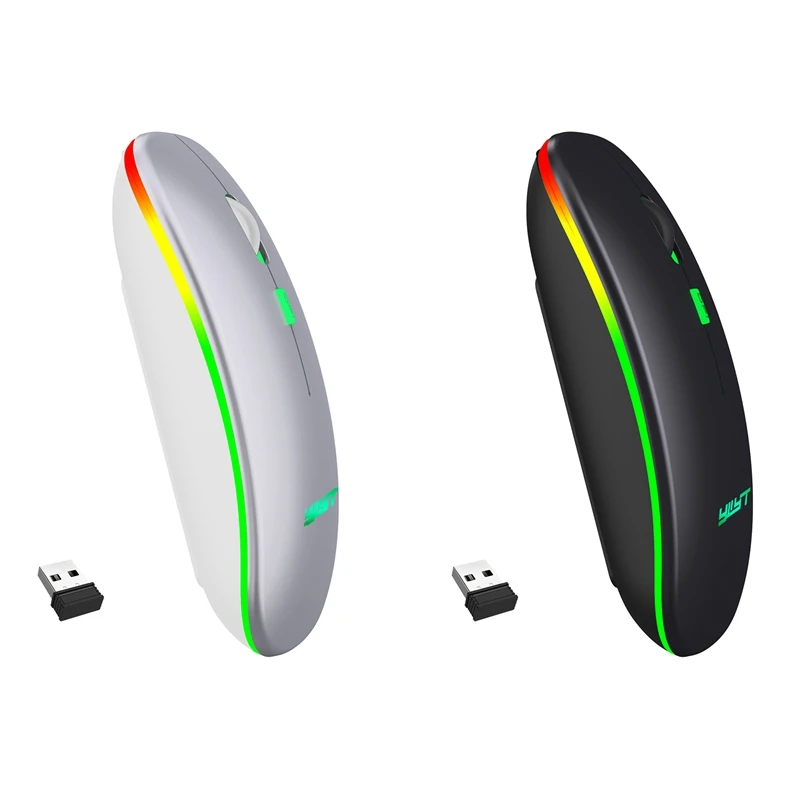 

YWYT Bluetooth Wireless Mouse 2.4G Dual-Mode Rechargeable Wireless Mouse Portable Mouse For Office Games