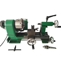 220v small lathe machine milling machine mini grind grinder metal precision meter tool desktop home diy 350w 3 4 jaw 80 chuck