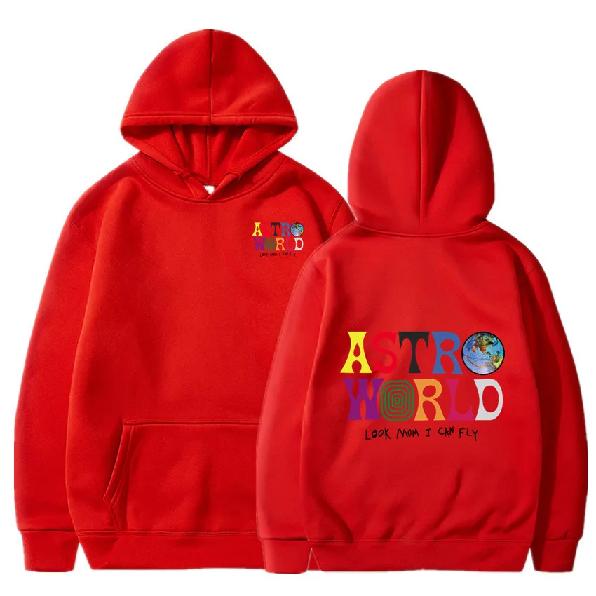 

ASTROWORLD Look Mom I Can Fly Hoodie Travis Scott Astroworld Hoodie 2020 Gift Print Men's Hip Hop Pullover Sweatshirt coat