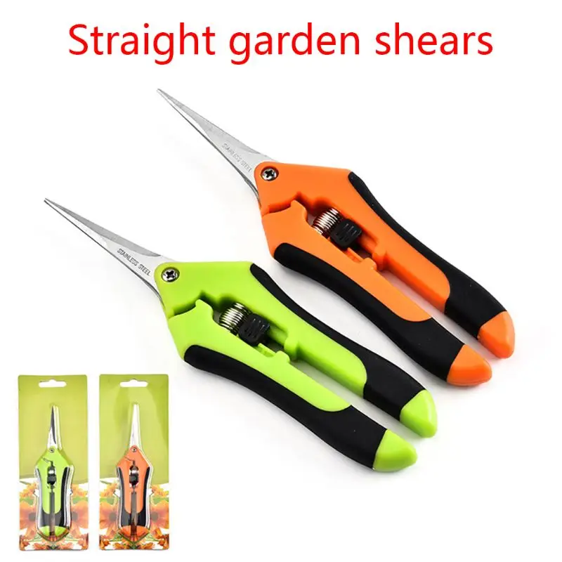 

Garden Pruning Shears Stainless Steel Pruning Tools Hand Pruner Cutter Grape Fruit Picking Weed Household Pruner