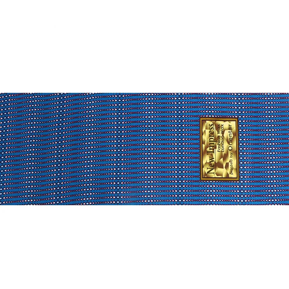 Полосатая африканская восковая ткань 100% полиэстер оптовая продажа высокое