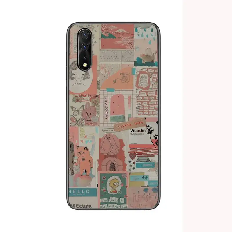 

Literary poster Artistic aesthetics pattern Phone Case for redmi note10 9 8 pro 6A 4X 7 7A 8A smart 5Plus 4 5 7 8T cover coque