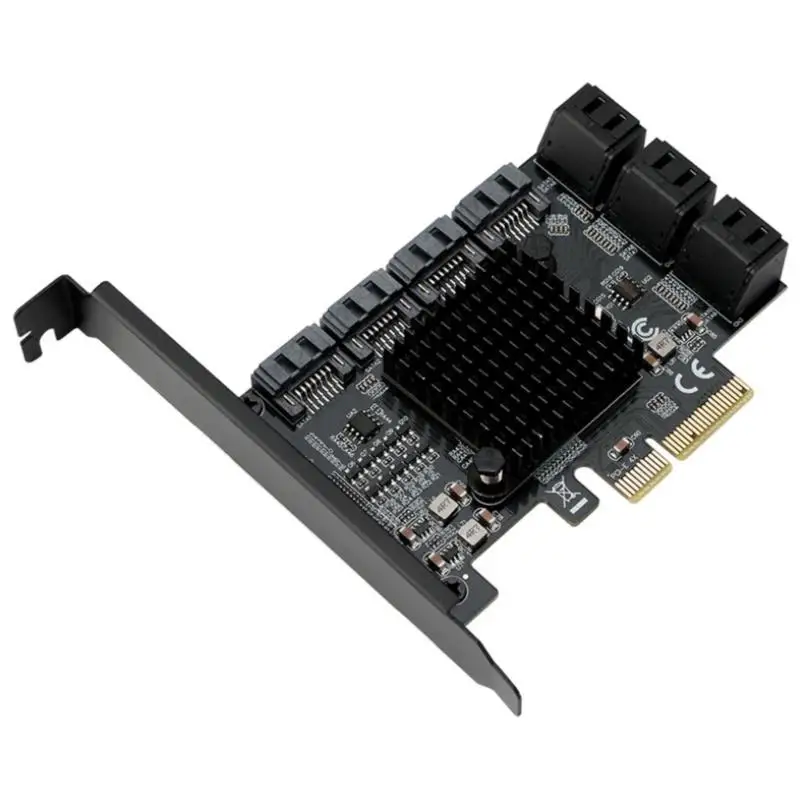 PCI-E Adapter To SATA 3.0 to PCI Express x4 Expansion Card SATA3.0 PCIe PCI-e Controller | Компьютеры и офис