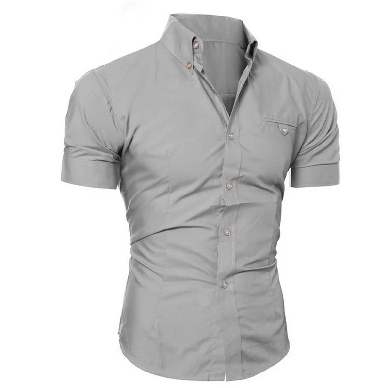 SFIT, мужская рубашка, летняя, мужская, Homme, хлопковая, соцодежда, короткий рукав, гавайская, Camisa Masculina, повседневная, облегающая, Мужская одежда, рубашки