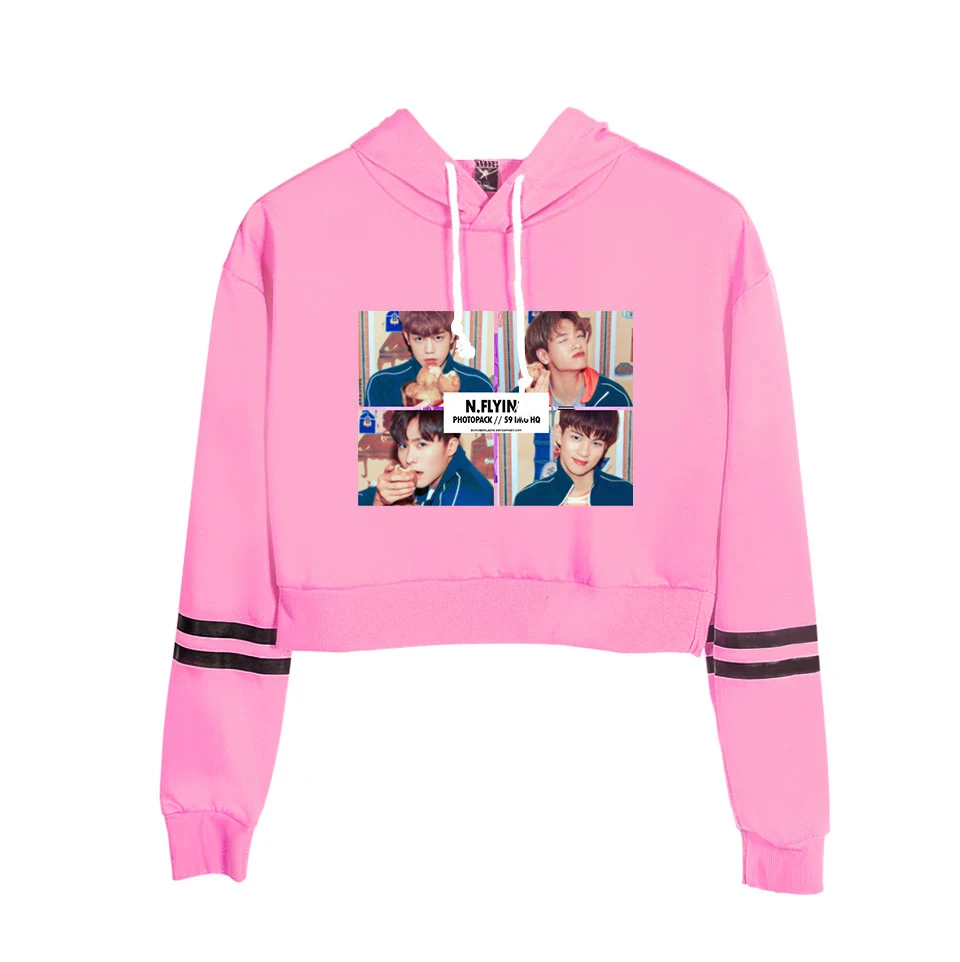 Женская толстовка с капюшоном высокой талией | одежда