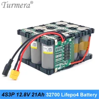 12 8v 21ah 4s3p 32700 lifepo4 battery pack with 4s 40a balanced bms for electric boat and uninterrupted power supply 12v 2020