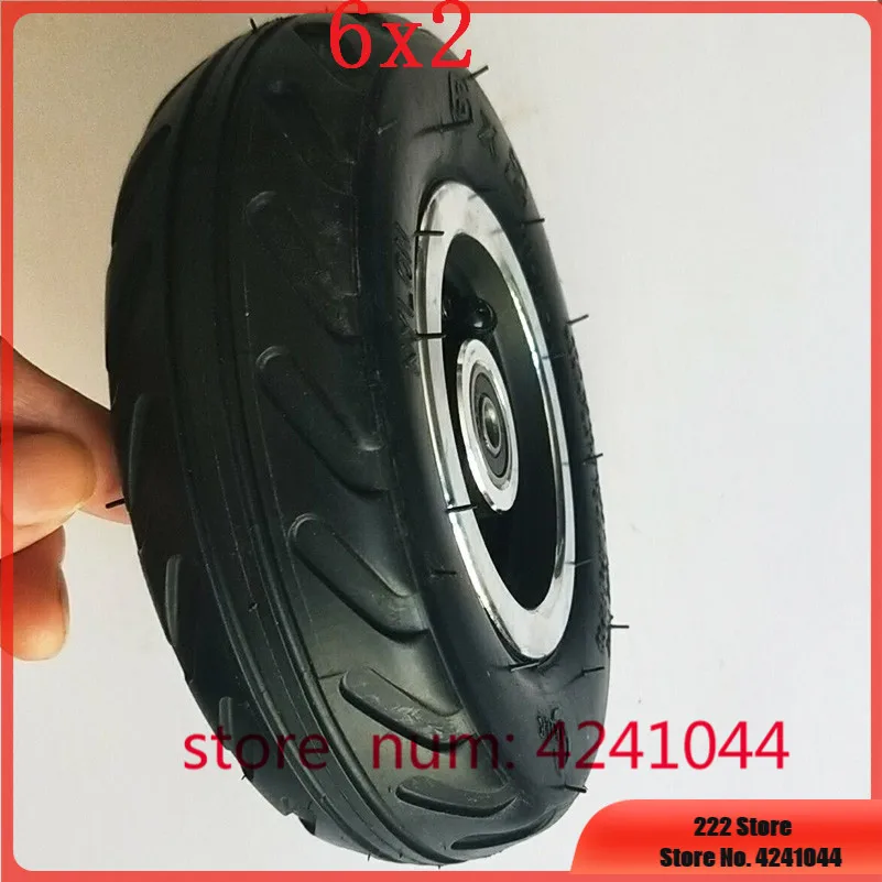 Комплект колес 6X2 с внутренней трубкой подходит для электрического скутера