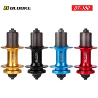 blooke mtb bike hub 32 36 hole quick release dt 100 bicycle six nail disc brake hub front rear support 7 8 9 10 11 speed parts