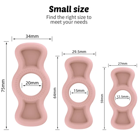 3 шт./компл. Силиконовое прочное кольцо для пениса для взрослых мужчин для задержки эякуляции Резиновые Кольца для пениса увеличивающие мужские секс-игрушки для мужчин секс-кольца