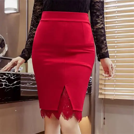 Большие размеры 5XL 2019 новые модные весенние юбки тонкое сексуальное кружевное