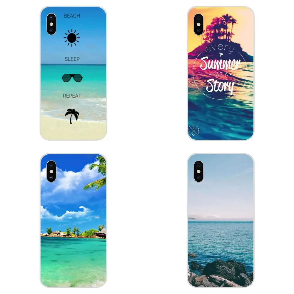 Морской Рай пляжное летнее цитаты для Huawei Честь 4C 5A 5C 5X 6 6A 6X 7 7A 7C 7X 8 8C 8S 9 10 10i 20 20i Lite