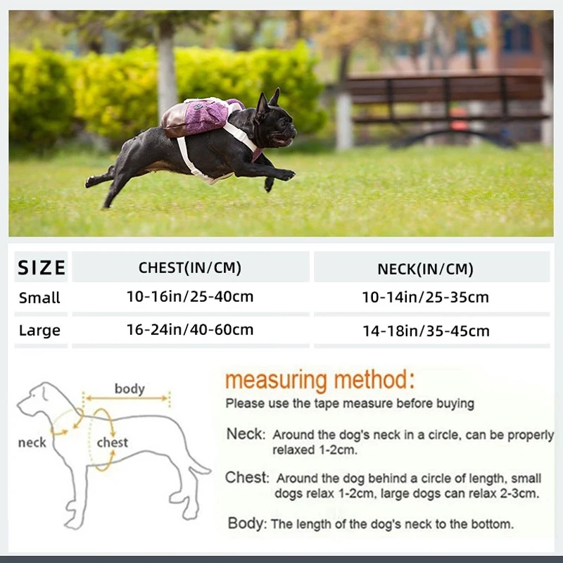 Уличный рюкзак среднего размера для маленьких собак школьная сумка-переноска с