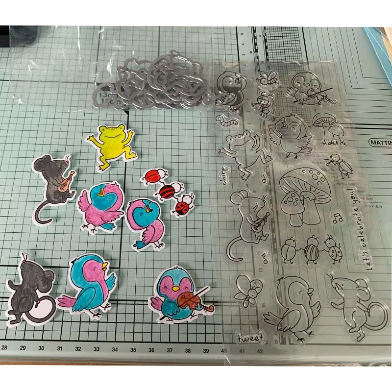 Штампы для скрапбукинга в ассортименте