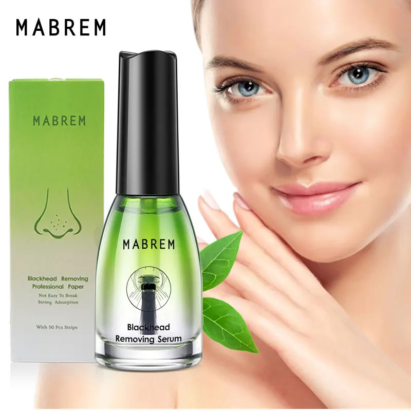 

MABREM Blackhead Removing Serum Shrink Pores Oil-Control Essence Acne Treatment Moisturizing Firming Whiten Nourishing Skin Care