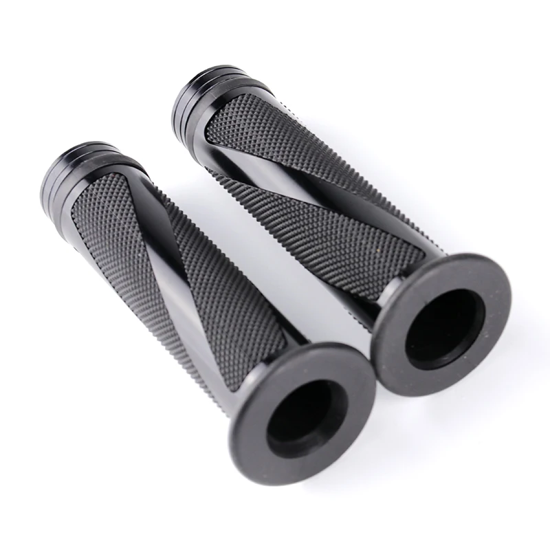 Universal 7/8'' 22MM Moto Motorcycle Handle Grips Metal&ampRubber Racing Handlebar Grip for KTM Honda Yamaha Suzuki Ducati |