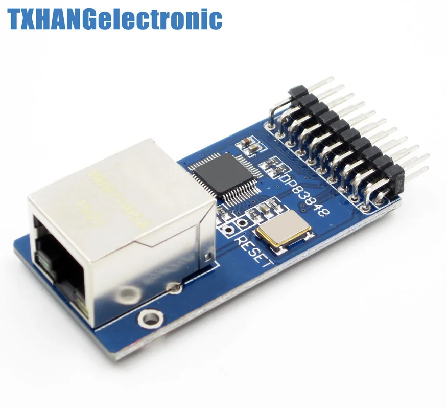 

DP83848 Ethernet Physical Transceiver RJ45 contor control interface Board Kit DIY electronics